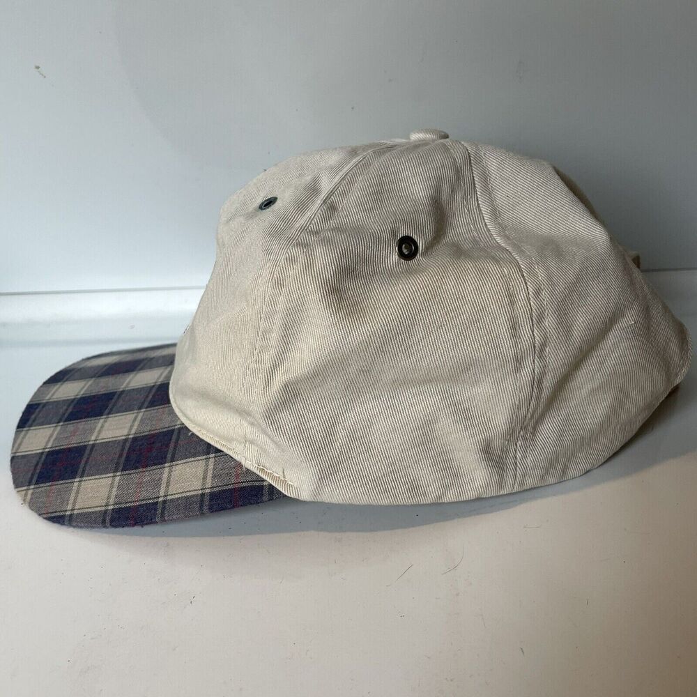 Vintage Mickey Mouse Monogram Patch Plaid Cap Goo… - image 5